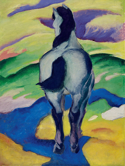 Blaues Pferd II Franz Marc